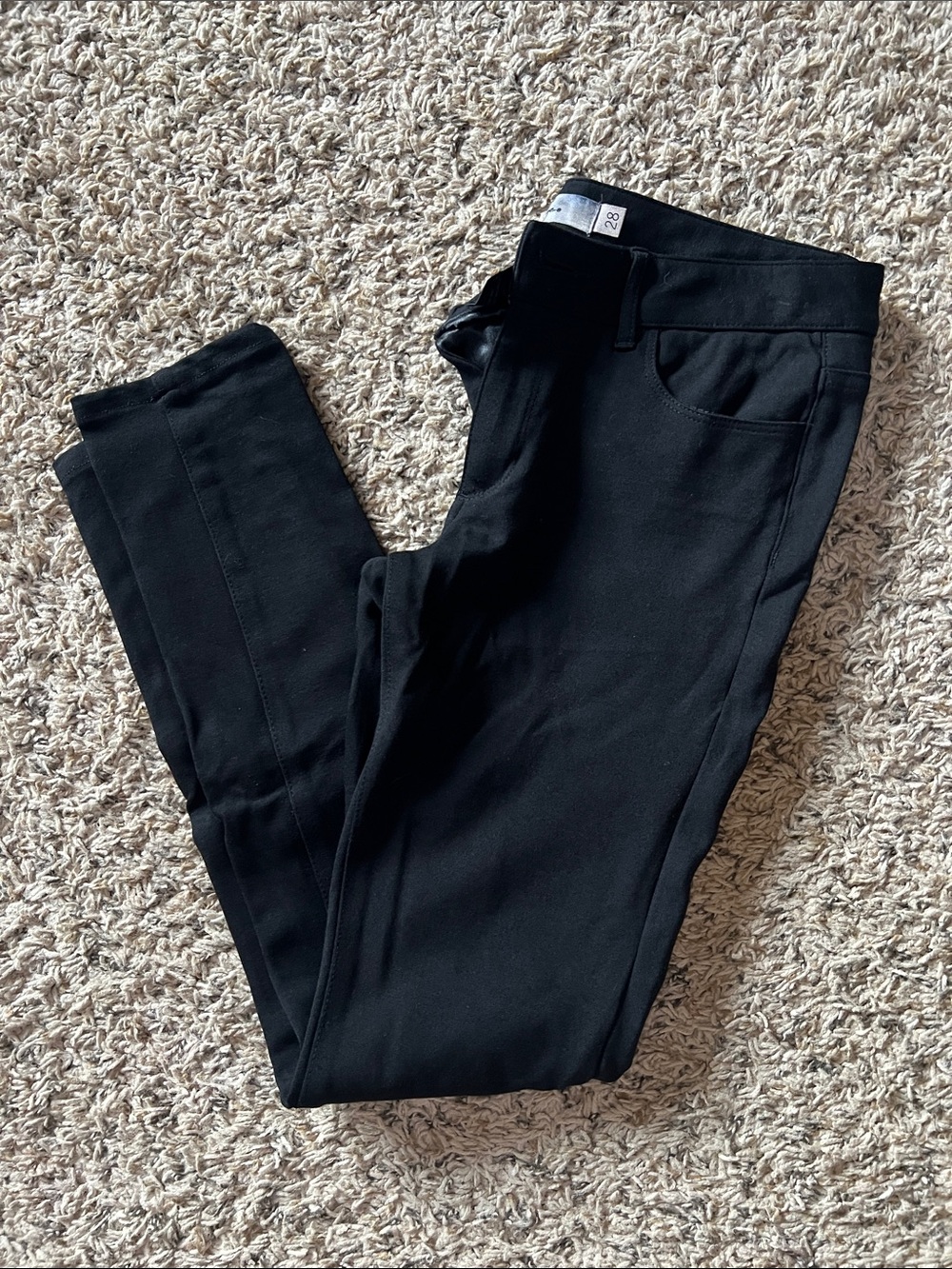 PAIGE Black Skinny Jeans